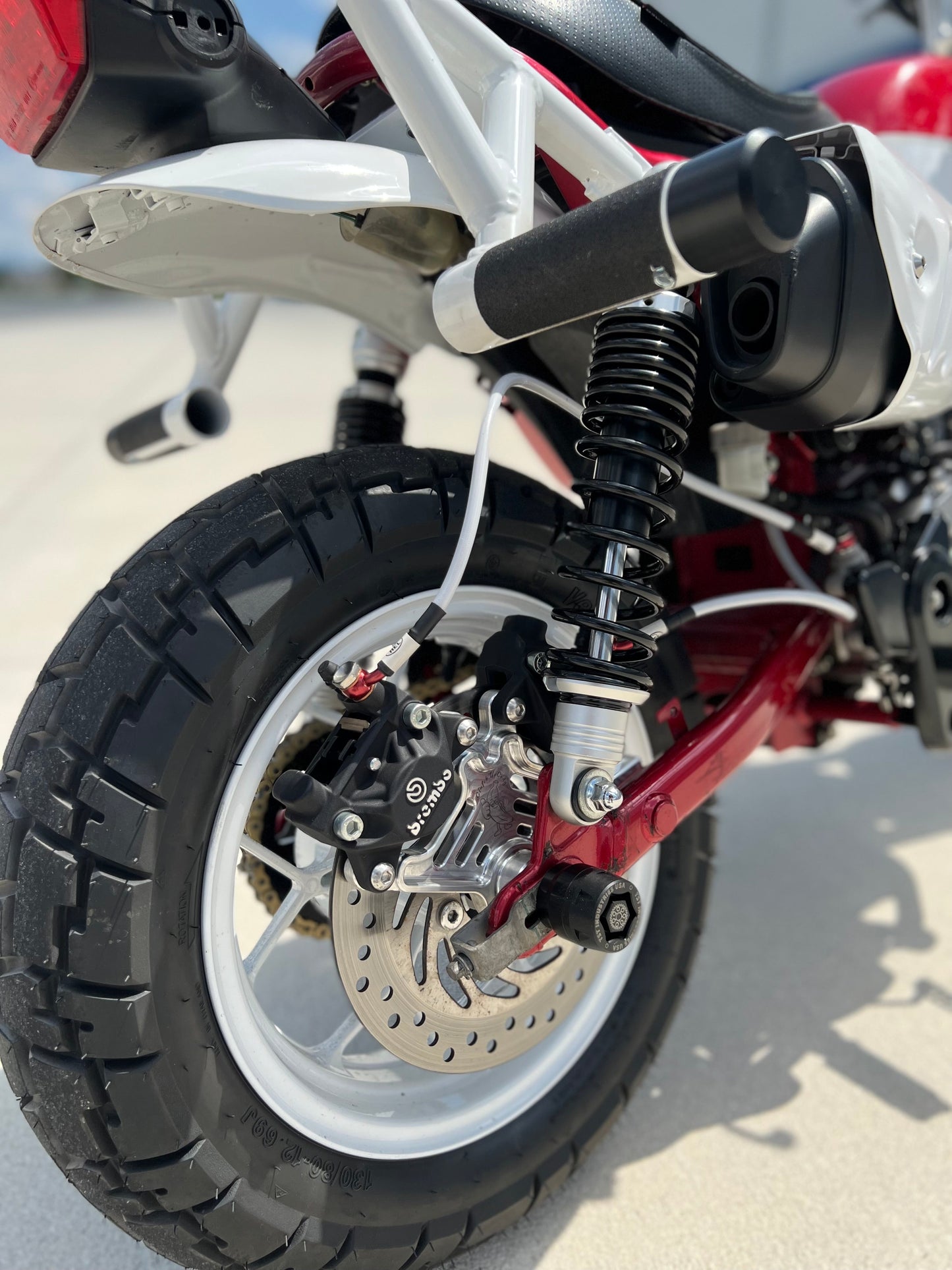 Honda Monkey Big Rotor Dual Caliper Handbrake Bracket - Pre-Production Sale